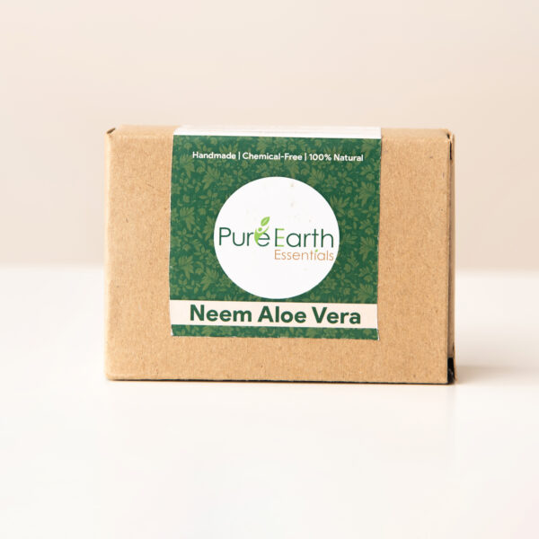 Natural Neem Aloe Vera Soap - Image 4