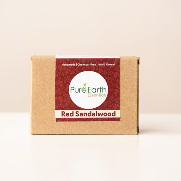 Natural Red Sandalwood Soap - Image 2